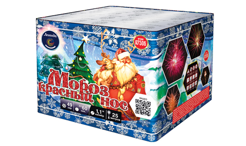  Батарея салютов Мороз Красный Нос  в Сосновом Боре